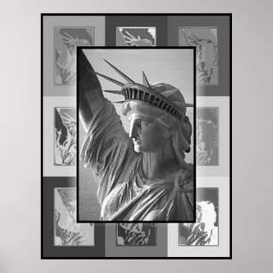 Affiches Madame Liberty d'art de bruit
