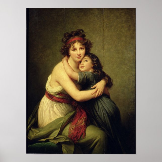 Affiches Madame Vigee-Lebrun et sa fille (Devant)