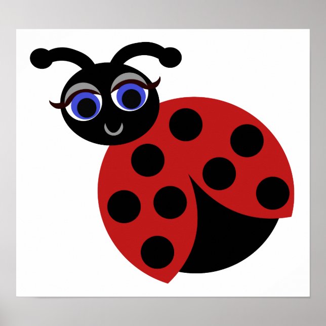 Affiches Madeleine LadyBug Toon Imprimer (Devant)