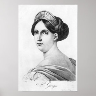 Affiches Mademoiselle George, 1825