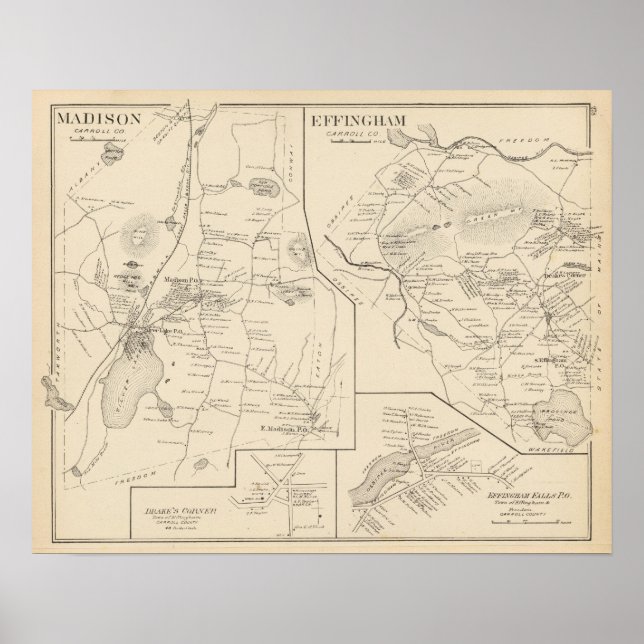 Affiches Madison, Effingham (Devant)