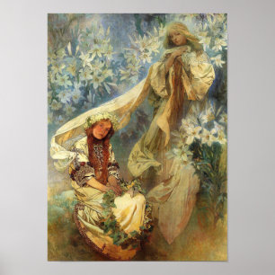 Affiches Madonna de l'affiche de lis