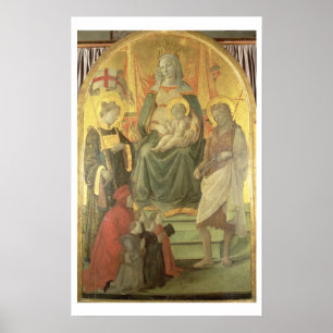Affiches Madonna del Ceppo, 1453 (et détail 62016)