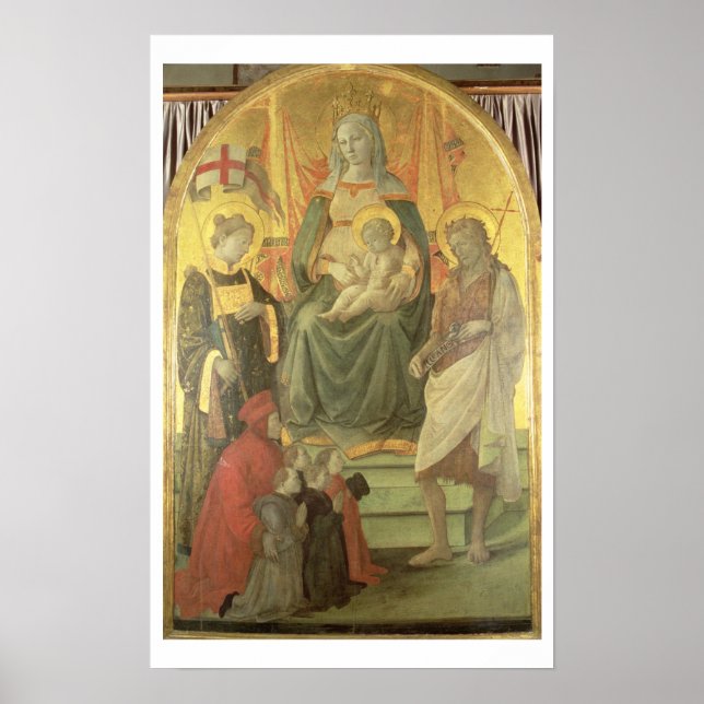 Affiches Madonna del Ceppo, 1453 (et détail 62016) (Devant)
