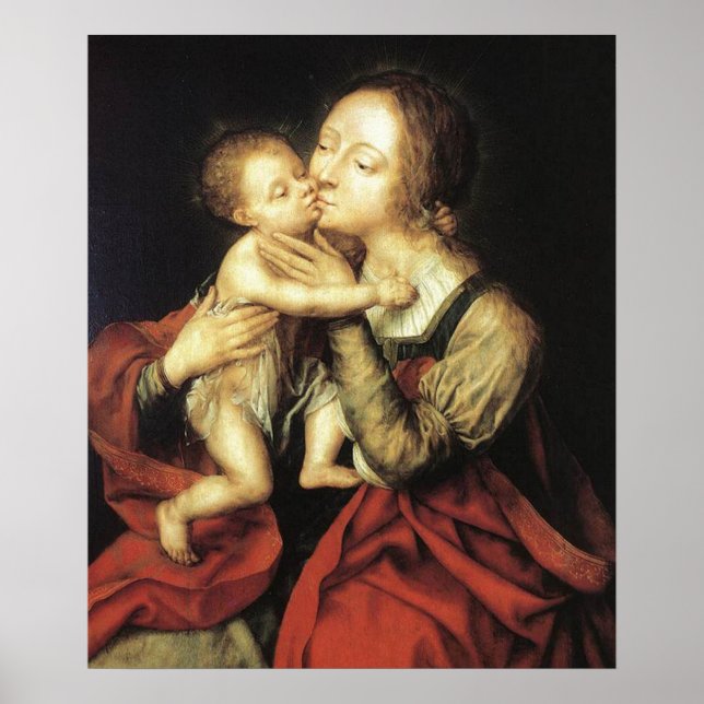 AFFICHES MADONNA ET ENFANT (Devant)