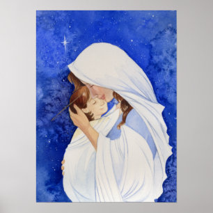 Affiches Madonna et enfant