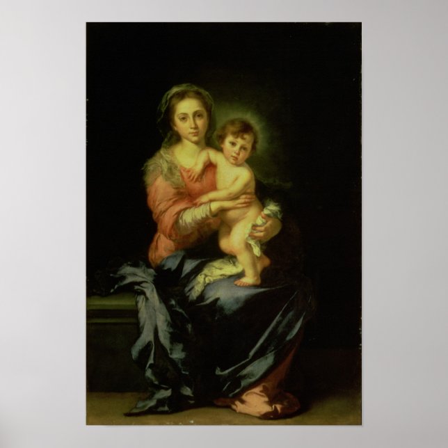 Affiches Madonna et Enfant, après 1638 (Devant)