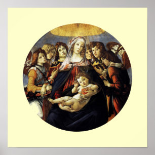 Affiches Madonna of the Pomegranate