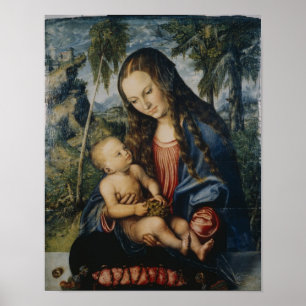 Affiches Madonna sous le sapin, c.1510