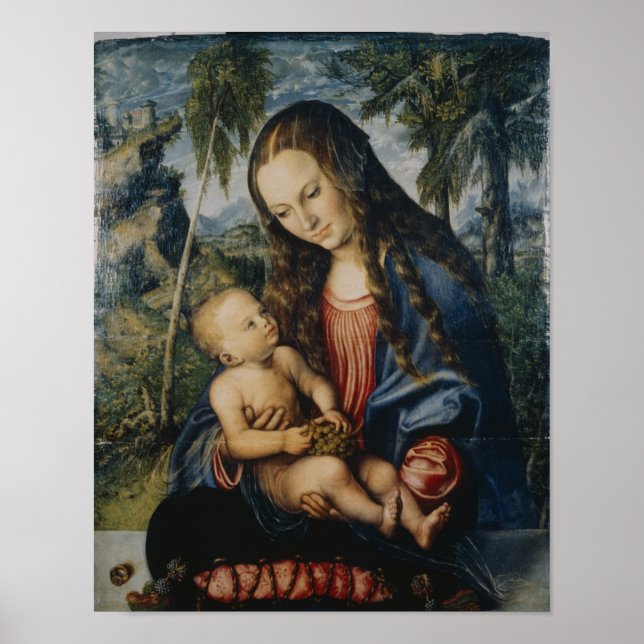 Affiches Madonna sous le sapin, c.1510 (Devant)