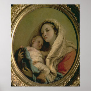 Affiches Madonna with Sleeping Child, 1780s