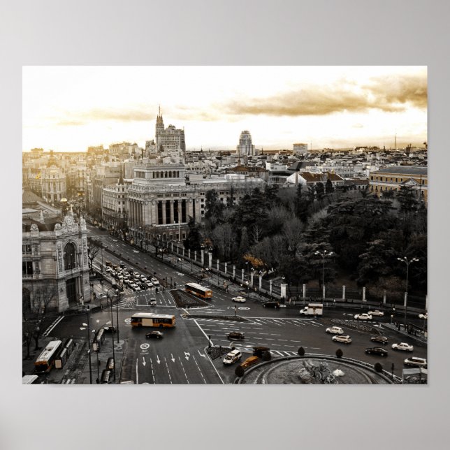 Affiches Madrid Espagne (Devant)