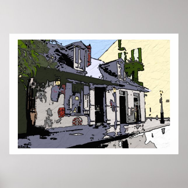 Affiches Magasin de forge du Quartier Français, (Devant)