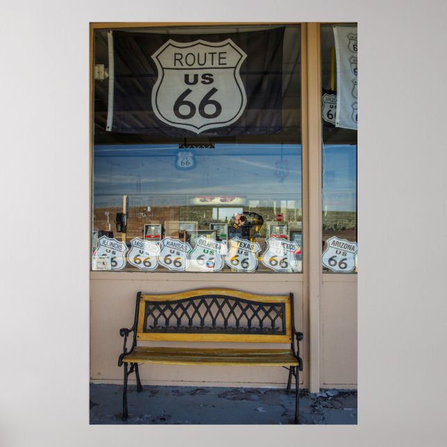 Affiches Magasin Route 66 (Devant)