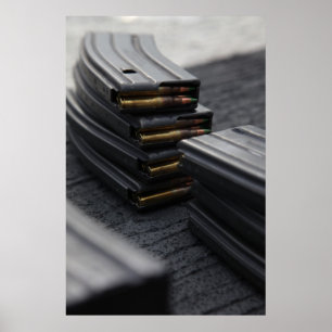Affiches Magazines de fusils