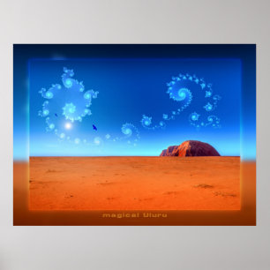 Affiches magical Uluru