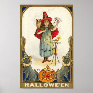 Affiches Magicien de Halloween