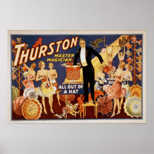 Affiches Magicien Thurston