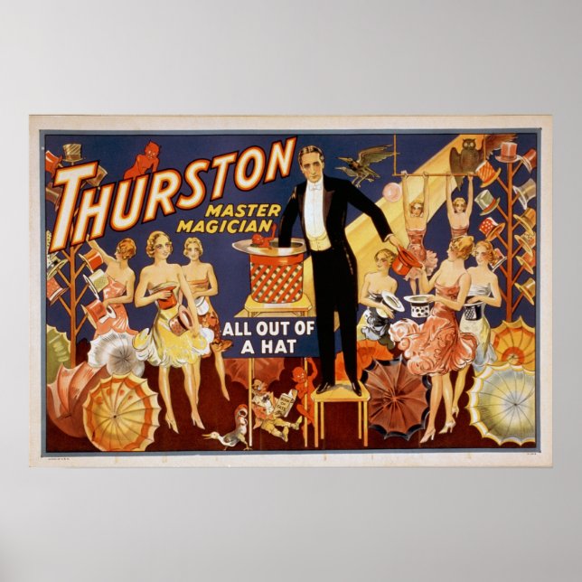 Affiches Magicien Thurston (Devant)