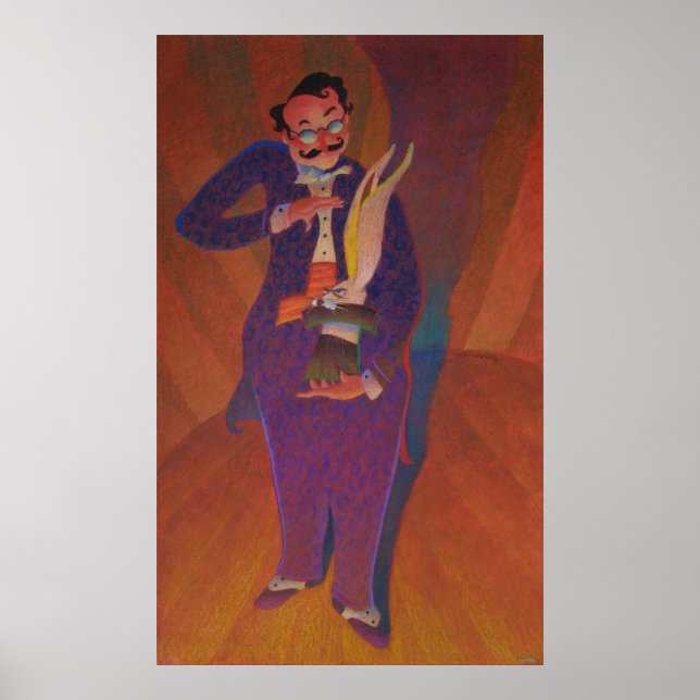 Affiches Magie de lapin (Devant)