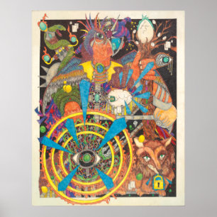 Affiches Magie gauchiste - Réveil de l'idiot innocent