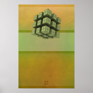 Affiches Magnétisme Abstrait 04 Humeur 01 : L'esprit du déb