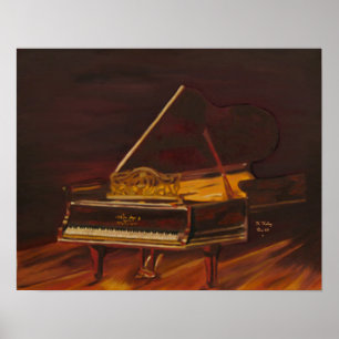 Affiches Mahogany Melody canvas print