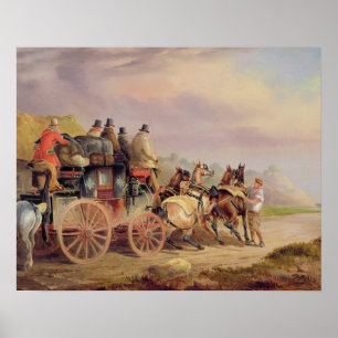 Affiches Mail Coaches on the Road : The Quicksilver Devonp