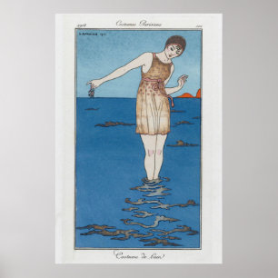 Affiches maillot de bain parisien