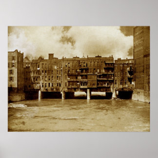 Affiches Main Street Bridge de Rochester NY