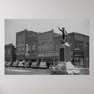 Affiches Main Street, janvier 1939
