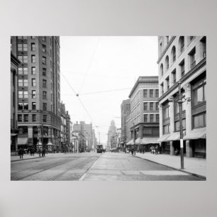 Affiches Main Street, Rochester, New York : 1904