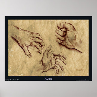 Affiches Mains