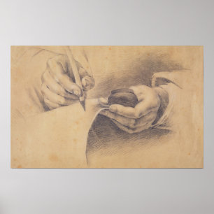 Affiches Mains de dessin, 1798