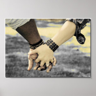 Affiches Mains fiançailles