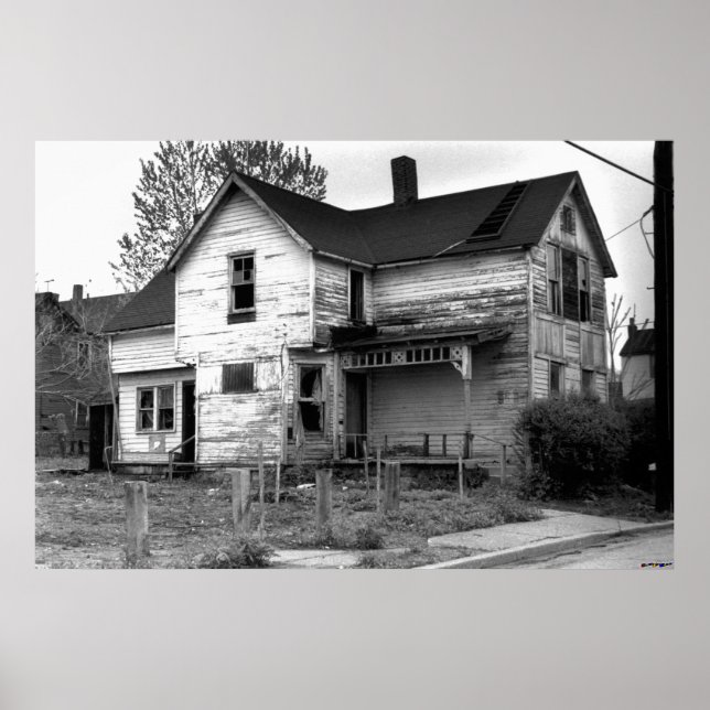 Affiches Maison abandonnée (Devant)