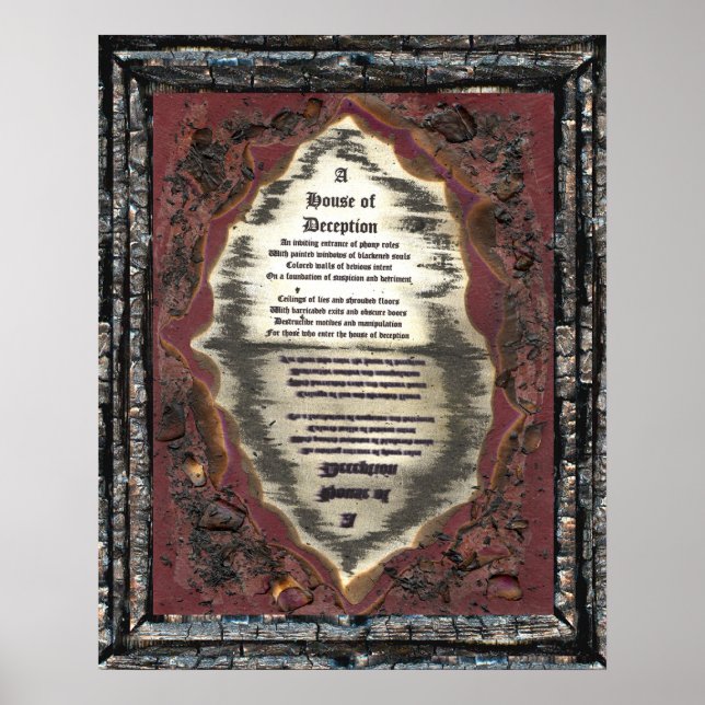 Affiches Maison de la tromperie (Devant)