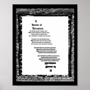 Affiches Maison de la tromperie