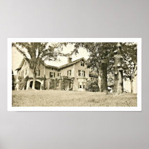 Affiches Maison d'été d'Abraham Oakey Hall aux collines
