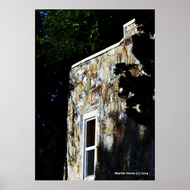 Affiches Maison en pierre (Devant)