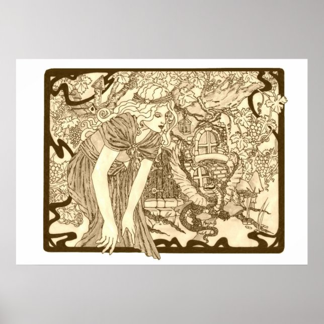 Affiches Maison Fier Dragon (Devant)