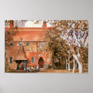 Affiches Maison rouge