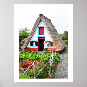 Affiches Maison traditionnelle à Santana