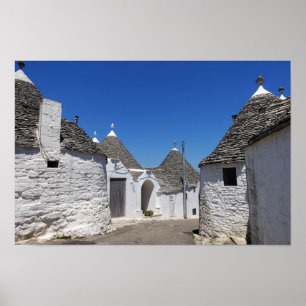 Affiches Maisons de Trulli dans Alberobello, copie