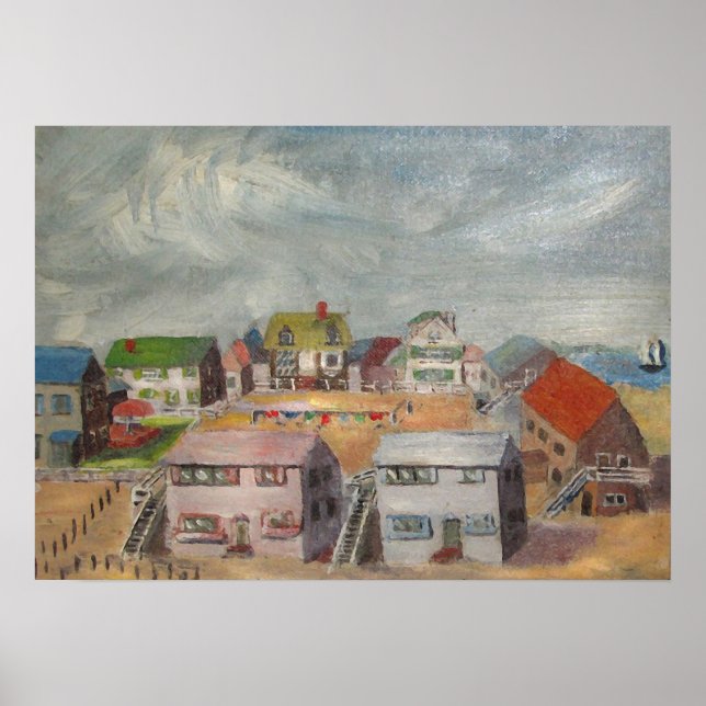 Affiches Maisons Plage (Devant)