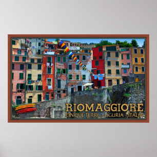 Affiches Maisons Riomaggiore Waterfront