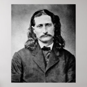AFFICHES MAÎTRE D'HÔTEL "BILL SAUVAGE" HICKOK DE JAMES