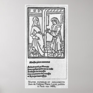 Affiches Maitre Pathelin and Guillemette
