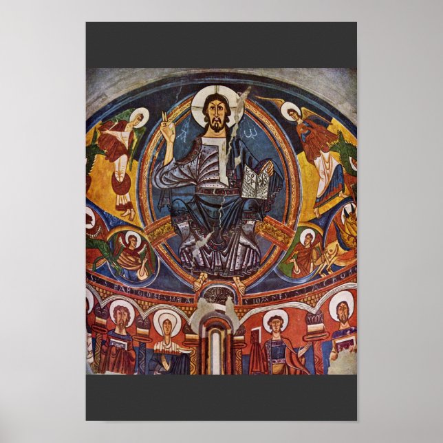Affiches Majestas Domini De L'Apse De San Clemente Deta (Devant)
