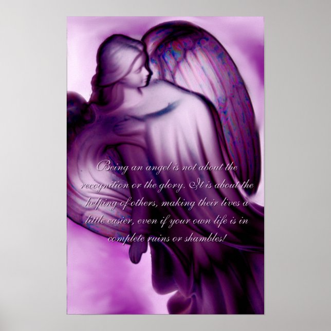 Affiches Majestic Violet Angle Avec Dire (Devant)